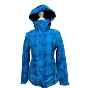 Columbia Blue Whirlibird™ V Interchange Jacket Zip Out Liner Venting Hood Size S